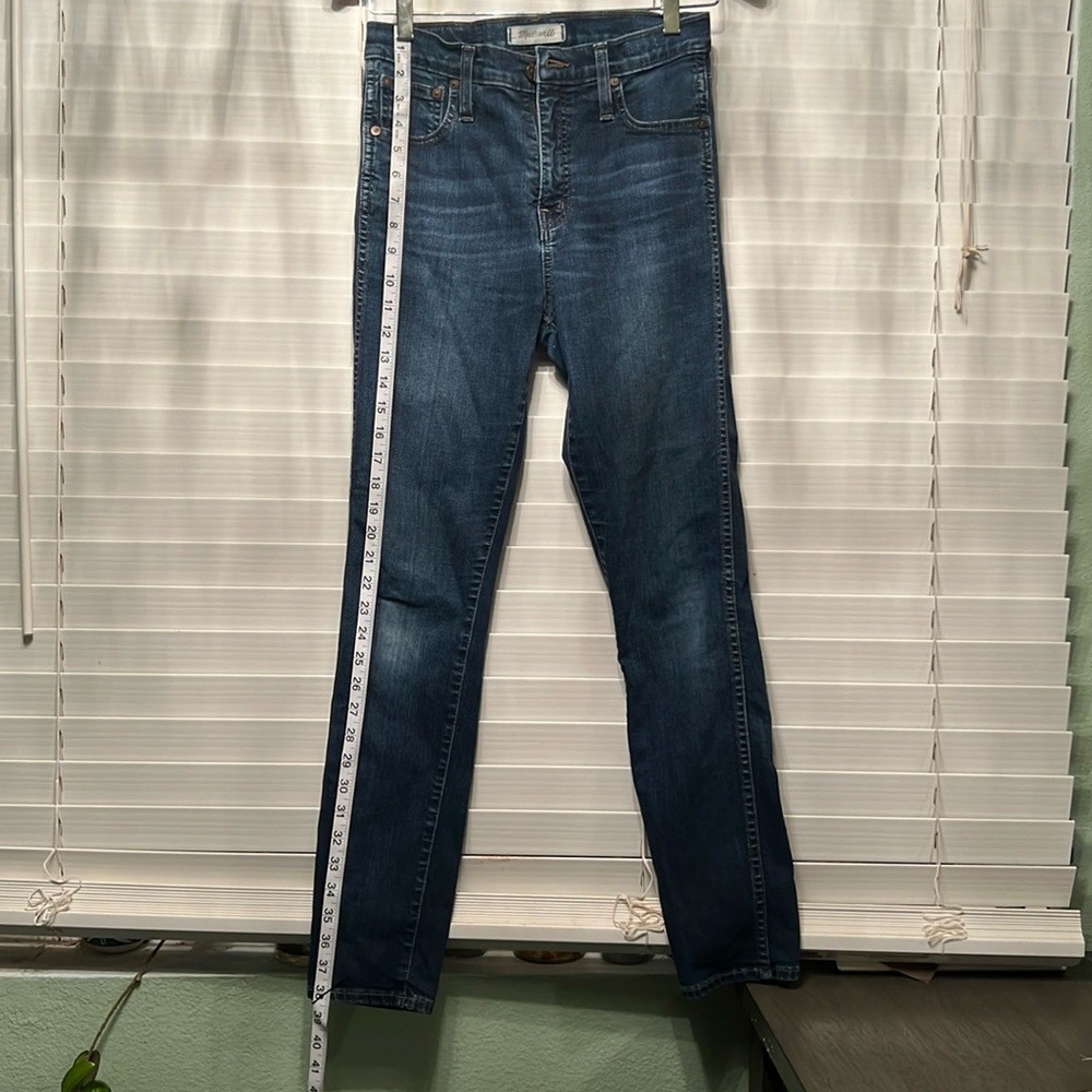Madewell skinny high rise size 26